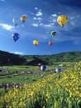 Hot Air Balloons, Snowmass CO-David Carriere-Photographic Print