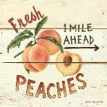 Fresh Peaches-David Cater Brown-Art Print