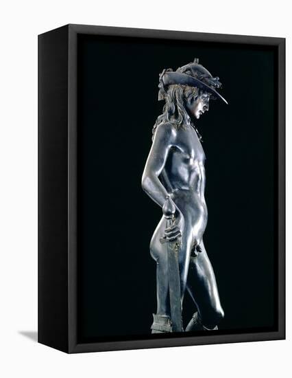 David, circa 1440-Donatello-Framed Stretched Canvas