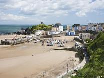 Tenby Harbour, Tenby, Pembrokeshire, Wales, United Kingdom, Europe-David Clapp-Photographic Print