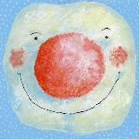 Smiling Snowman-David Cooke-Giclee Print