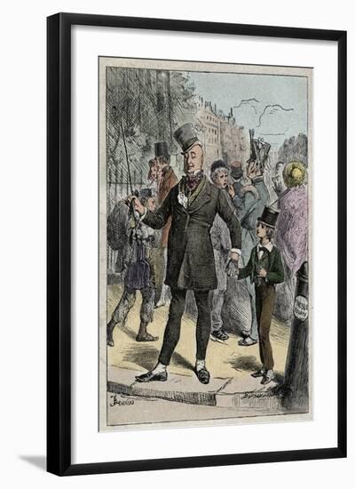 David Copperfield and Mr. Micawber-Stefano Bianchetti-Framed Giclee Print