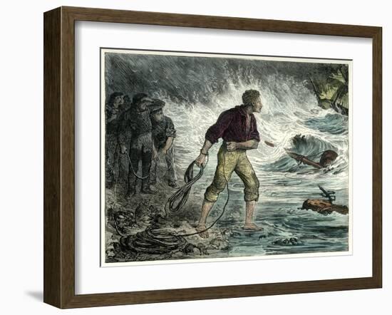 David Copperfield by Charles Dickens-Frederick Barnard-Framed Giclee Print