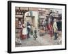 David Copperfield Goes to School-Fortunino Matania-Framed Giclee Print