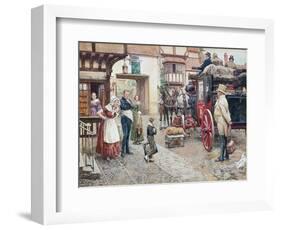 David Copperfield Goes to School-Fortunino Matania-Framed Giclee Print