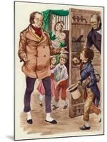 David Copperfield Meets Mr Micawber-Peter Jackson-Mounted Giclee Print