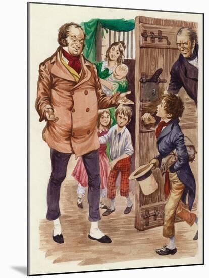 David Copperfield Meets Mr Micawber-Peter Jackson-Mounted Giclee Print