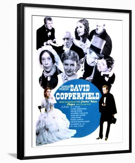 David Copperfield - Movie Poster Reproduction-null-Framed Photo