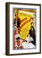 David Copperfield, W.C. Fields, Freddie Bartholomew, 1935-null-Framed Art Print