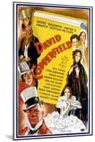 David Copperfield, W.C. Fields, Freddie Bartholomew, 1935-null-Mounted Art Print