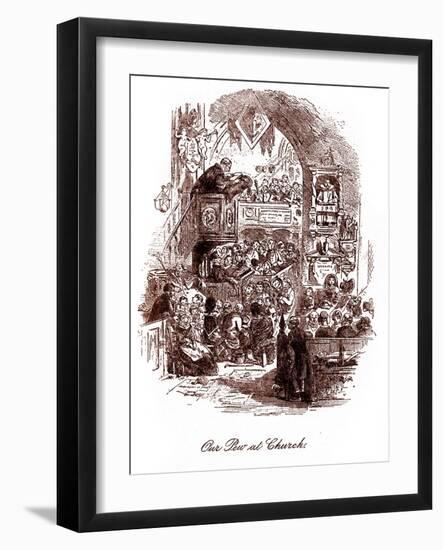 David Copperfield-Hablot Knight Browne-Framed Giclee Print