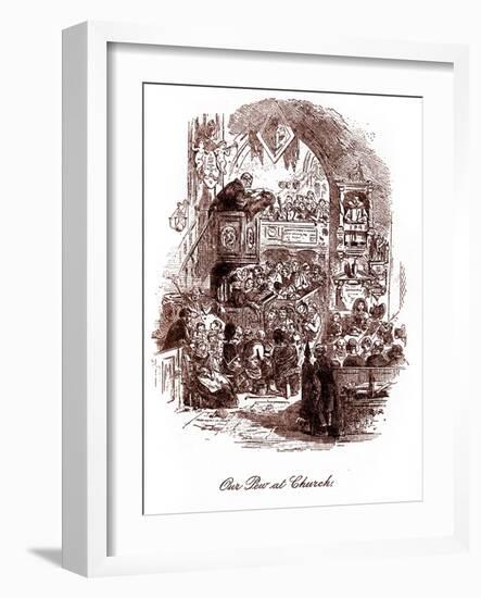 David Copperfield-Hablot Knight Browne-Framed Giclee Print