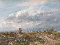 'Rhyl Sands', c1850-David Cox the elder-Giclee Print