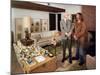 David Crosby Standing with Father Floyd in Father's House-John Olson-Mounted Premium Photographic Print