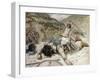 David Cuts off the Head of Goliath-James Tissot-Framed Giclee Print