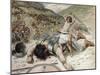 David Cuts off the Head of Goliath-James Tissot-Mounted Giclee Print