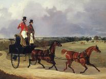 Elis' with J. Day Up: Winner of the St. Ledger, 1836 and 'Bay Middleton' with J. Robinson Up: the…-David Dalby of York-Giclee Print