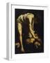 David Defeats Goliath-Caravaggio-Framed Giclee Print