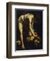 David Defeats Goliath-Caravaggio-Framed Giclee Print