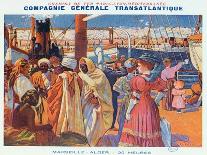 International Exposition of Electricity, Marseille, 1908-David Dellepiane-Giclee Print