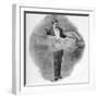 David Devant (Born 1867) in the Process of Making a Young Lady Disappear-null-Framed Photographic Print