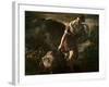 David Dragging Goliath's Head-Giovanni Lanfranco-Framed Giclee Print