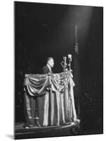 David Dubinsky, Speaking at Madison Square Garden-null-Mounted Photographic Print