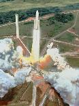 Artist's Impression of the Launch of An Ariane 5-David Ducros-Photographic Print
