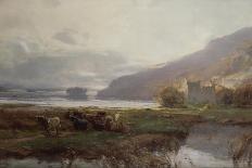 Kilchurn Castle, Lock Awe, 1879-David Farquharson-Framed Stretched Canvas