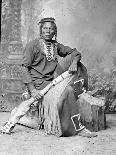 Sitting Bull, Native North American Chief --David Frances Barry-Giclee Print