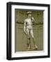 David: Frontal View-Michelangelo Buonarroti-Framed Giclee Print