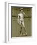 David: Frontal View-Michelangelo Buonarroti-Framed Giclee Print