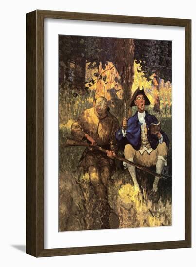 David Gamut-Newell Convers Wyeth-Framed Art Print