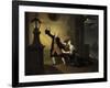 David Garrick as Jaffier and Susannah Cibber as Belvidera in ‘Venice Preserv’d’, c.1763-Johann Zoffany-Framed Giclee Print