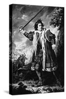 David Garrick as Richard III-Nathaniel Dance-Holland-Stretched Canvas