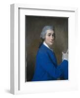 David Garrick, in High Overcoat-Jean-Etienne Liotard-Framed Giclee Print