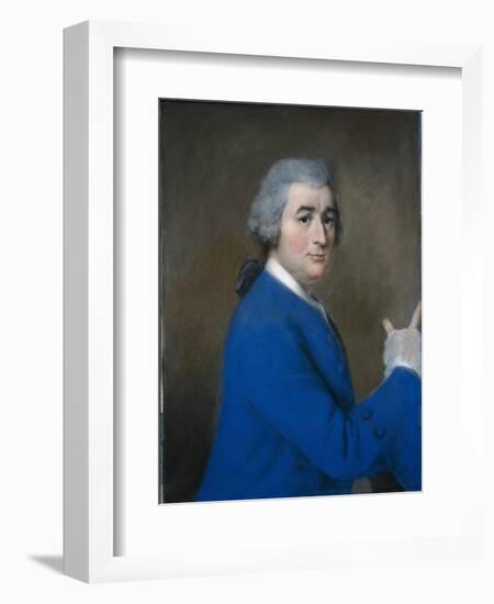 David Garrick, in High Overcoat-Jean-Etienne Liotard-Framed Giclee Print