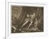 David Garrick in the Character of Richard III-William Hogarth-Framed Art Print