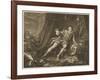 David Garrick in the Character of Richard III-William Hogarth-Framed Art Print