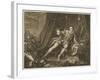 David Garrick in the Character of Richard III-William Hogarth-Framed Art Print