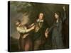 David Garrick-Sir Joshua Reynolds-Stretched Canvas