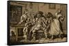 David Garrick-William Hogarth-Framed Stretched Canvas