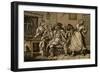 David Garrick-William Hogarth-Framed Premium Giclee Print