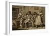 David Garrick-William Hogarth-Framed Premium Giclee Print