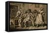 David Garrick-William Hogarth-Framed Stretched Canvas