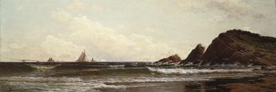 Cliffs at Cape Elizabeth, Portland Harbor, Maine, 1882-David Gilmour Blythe-Framed Giclee Print