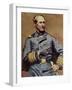 David Glasgow Farragut Posing in Regal Military Uniform-null-Framed Giclee Print