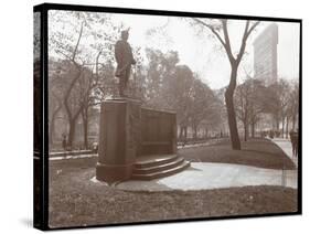 David Glasgow Farragut Statue in Madison Square Park, New York, c.1905-Byron Company-Stretched Canvas