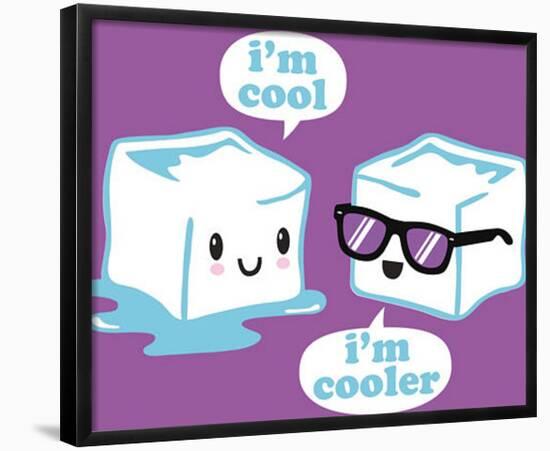 David & Goliath - I'm Cool Humor Poster-null-Framed Poster