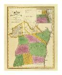 New York: Albany, Schenectady Counties, c.1829-David H^ Burr-Art Print